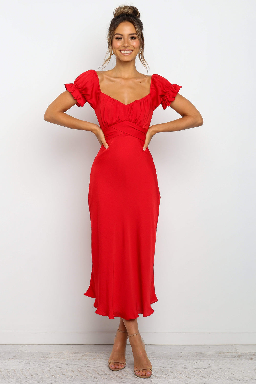 Oralie Dress - Red - Petal ☀ Pup